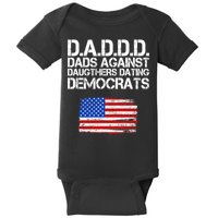DADDD Dads Against Daughters Dating Democrats Baby Bodysuit