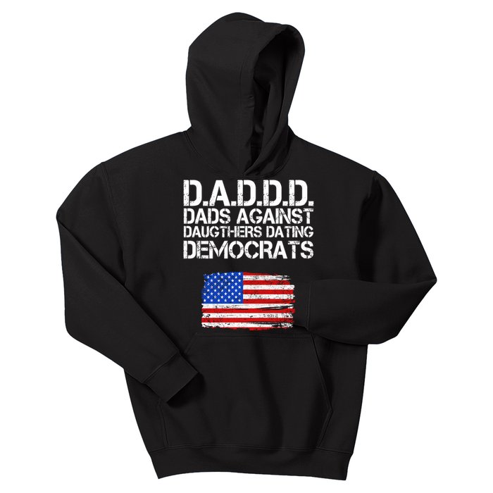 DADDD Dads Against Daughters Dating Democrats Kids Hoodie