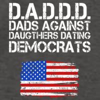 DADDD Dads Against Daughters Dating Democrats Vector Backpack