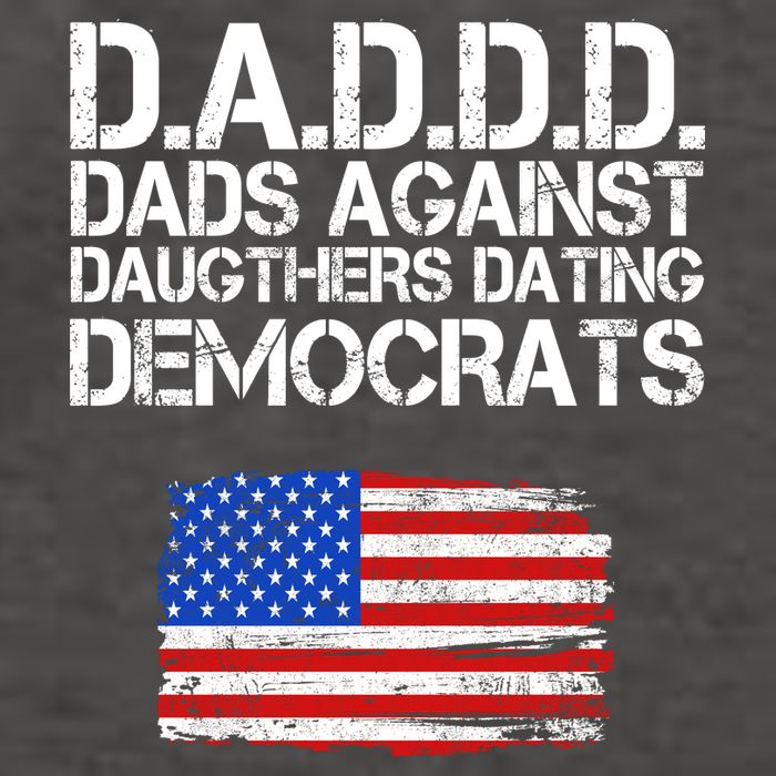 DADDD Dads Against Daughters Dating Democrats Vector Backpack