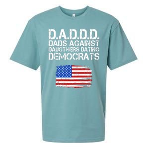 DADDD Dads Against Daughters Dating Democrats Sueded Cloud Jersey T-Shirt