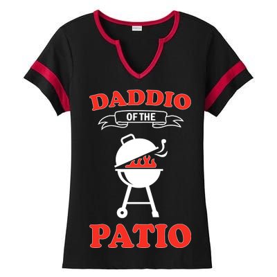 Daddio Of The Patio  Ladies Halftime Notch Neck Tee