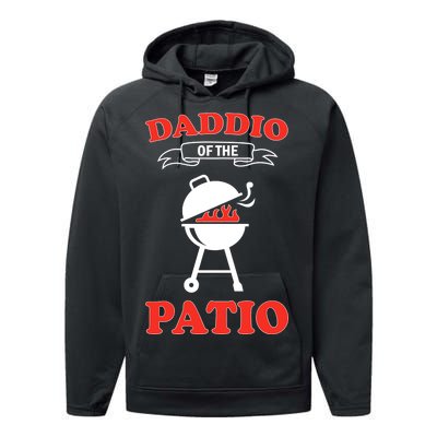 Daddio Of The Patio  Performance Fleece Hoodie