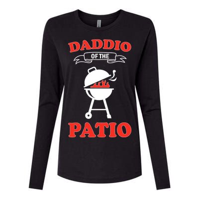 Daddio Of The Patio  Womens Cotton Relaxed Long Sleeve T-Shirt