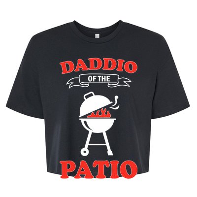 Daddio Of The Patio  Bella+Canvas Jersey Crop Tee