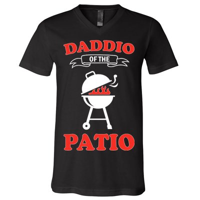 Daddio Of The Patio  V-Neck T-Shirt