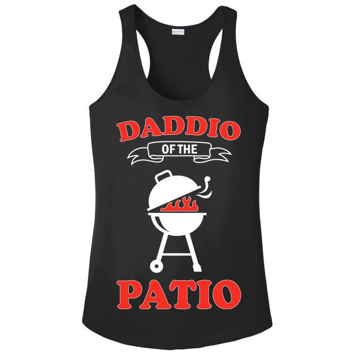 Daddio Of The Patio  Ladies PosiCharge Competitor Racerback Tank