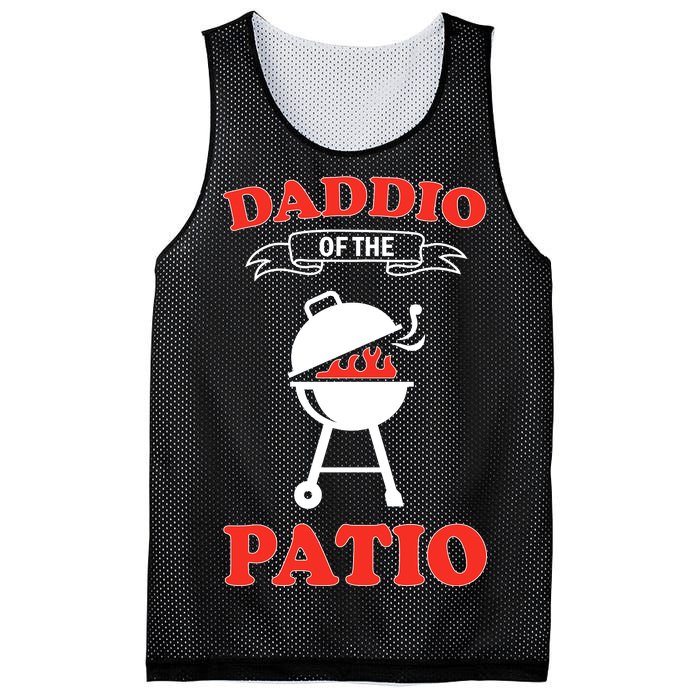 Daddio Of The Patio  Mesh Reversible Basketball Jersey Tank