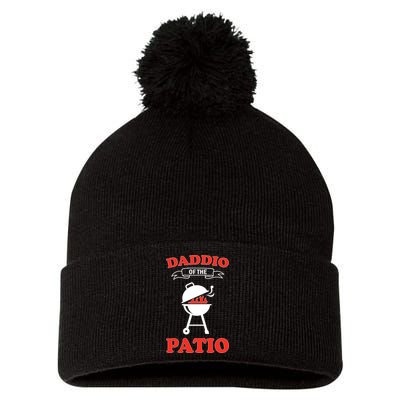 Daddio Of The Patio  Pom Pom 12in Knit Beanie