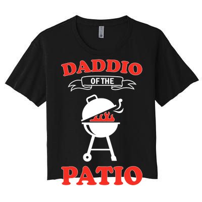 Daddio Of The Patio  Women's Crop Top Tee