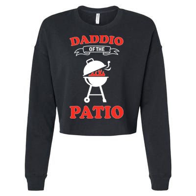 Daddio Of The Patio  Cropped Pullover Crew