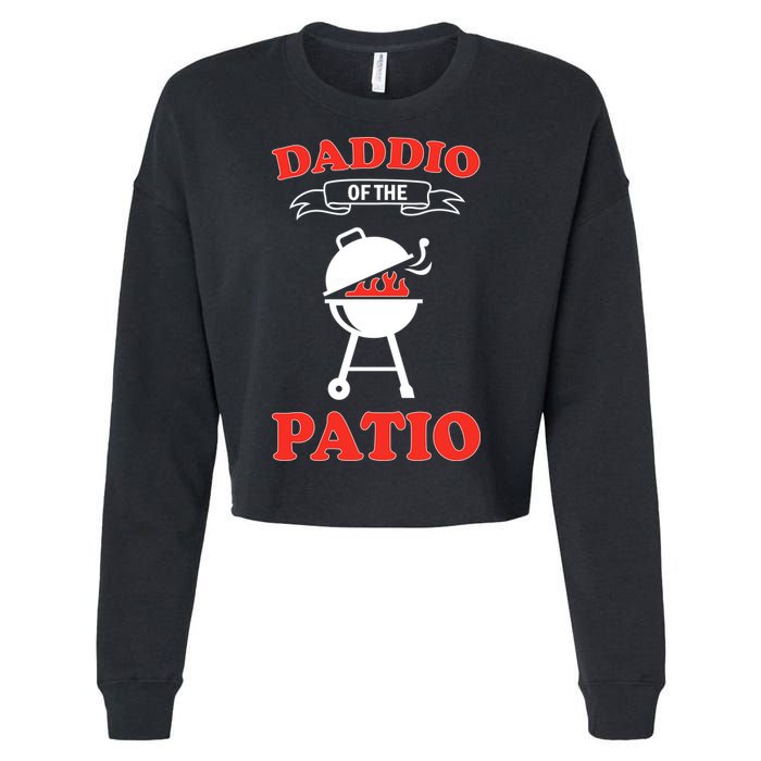 Daddio Of The Patio  Cropped Pullover Crew