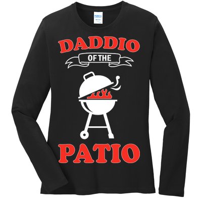 Daddio Of The Patio  Ladies Long Sleeve Shirt