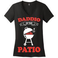 Daddio Of The Patio  Women's V-Neck T-Shirt