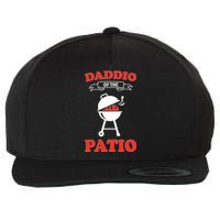 Daddio Of The Patio  Wool Snapback Cap