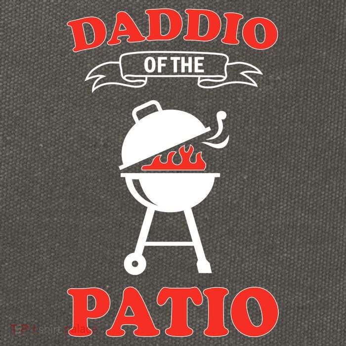 Daddio Of The Patio  Cotton Canvas Backpack