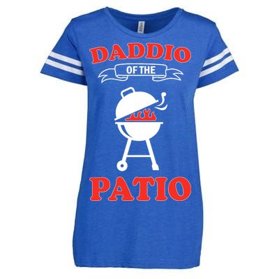 Daddio Of The Patio  Enza Ladies Jersey Football T-Shirt