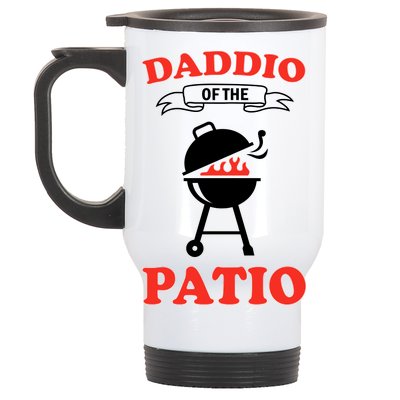 Daddio Of The Patio  Stainless Steel Travel Mug