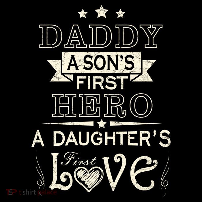 Daddy A Son's First Hero Daughters First Love 7-Panel Snapback Hat