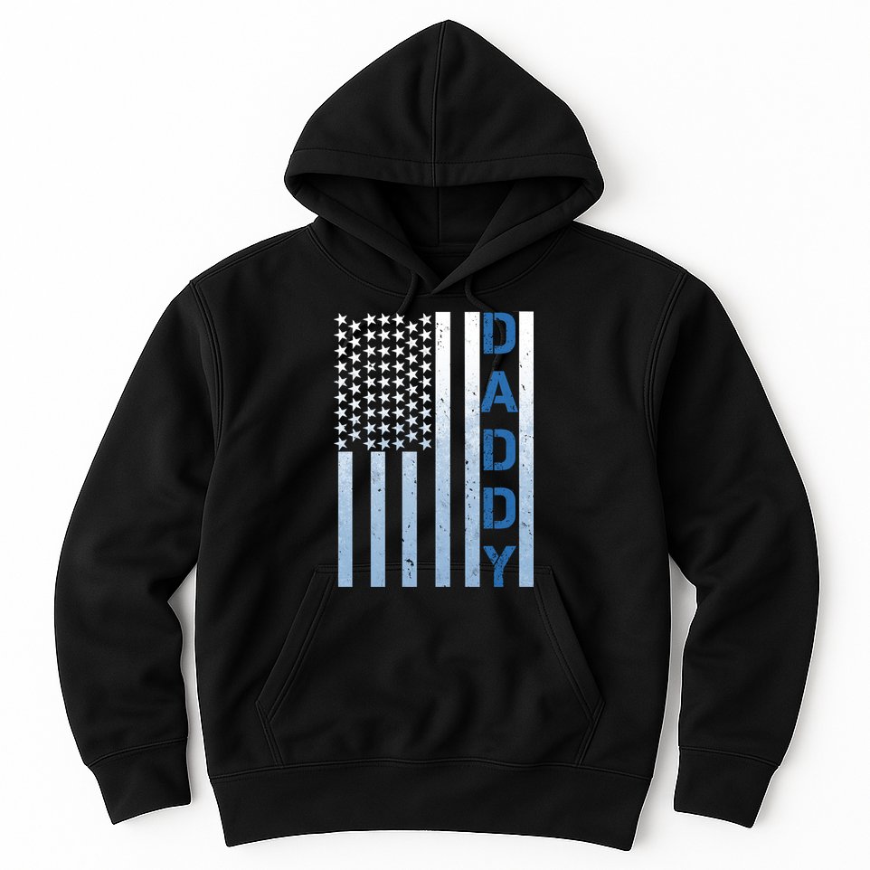 Daddy America Flag Hoodie