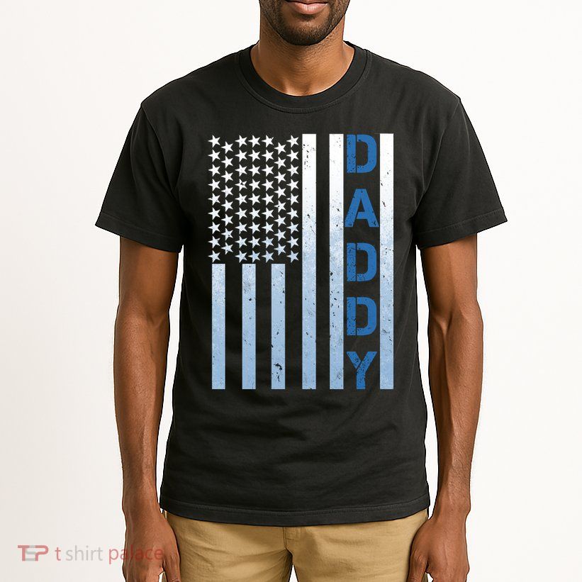 Daddy America Flag Tall T-Shirt