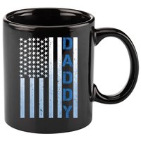 Daddy America Flag 11oz C Handle Ceramic Mug