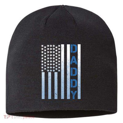 Daddy America Flag Sustainable Beanie