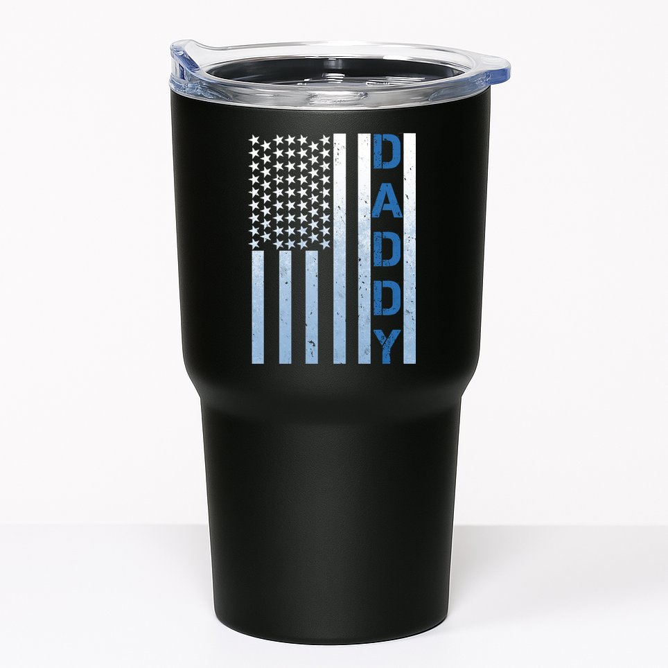 Daddy America Flag Tumbler
