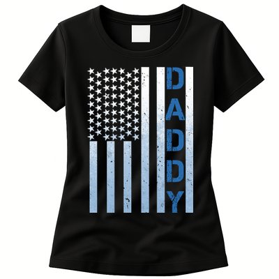 Daddy America Flag Womens T-Shirt