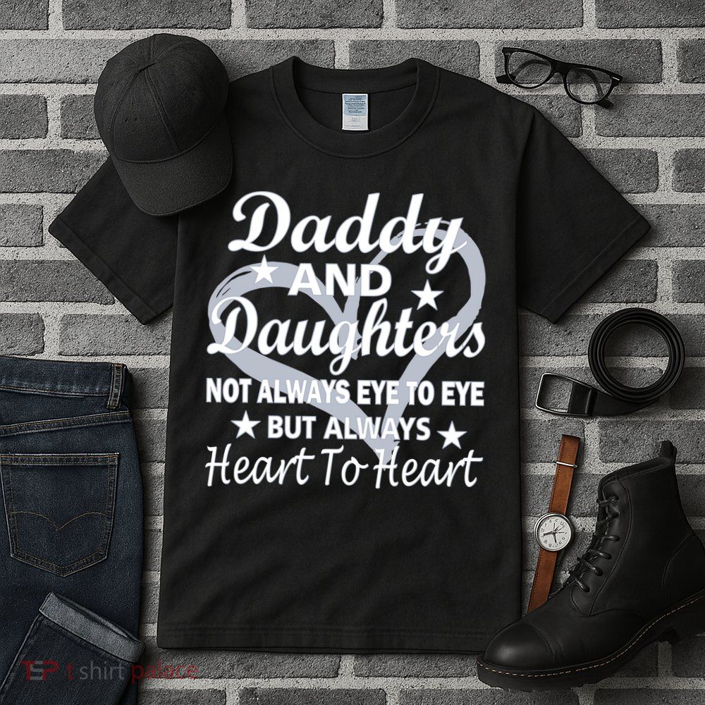 Daddy And Daughters Always Heart To Heart Tall T-Shirt