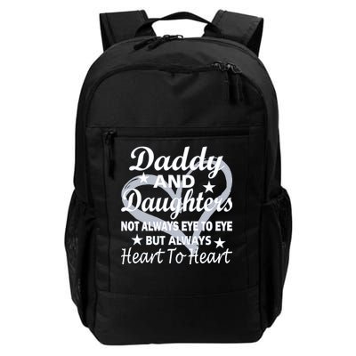 Daddy And Daughters Always Heart To Heart Daily Commute Backpack