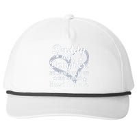 Daddy And Daughters Always Heart To Heart Snapback Five-Panel Rope Hat