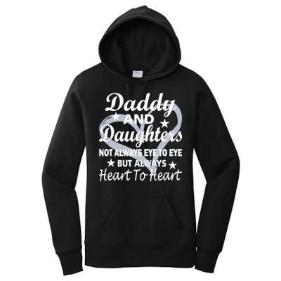 Daddy And Daughters Always Heart To Heart Women's Pullover Hoodie