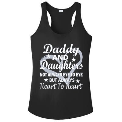 Daddy And Daughters Always Heart To Heart Ladies PosiCharge Competitor Racerback Tank