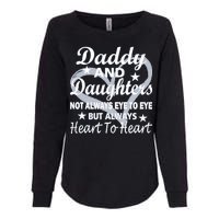 Daddy And Daughters Always Heart To Heart Womens California Wash Sweatshirt