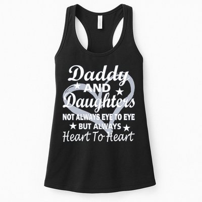 Daddy And Daughters Always Heart To Heart Womens Tank Top