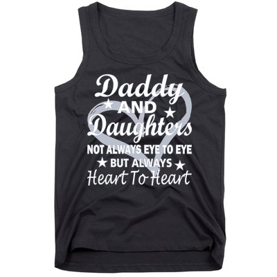Daddy And Daughters Always Heart To Heart Tank Top