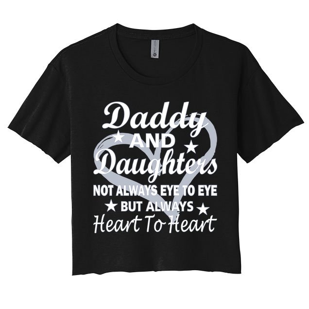 Daddy And Daughters Always Heart To Heart Crop Top