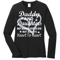 Daddy And Daughters Always Heart To Heart Ladies Long Sleeve Shirt