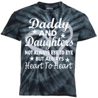 Daddy And Daughters Always Heart To Heart Kids Tie-Dye T-Shirt