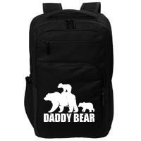 Daddy Bear With Twin Cubs Father's Day Impact Tech Backpack