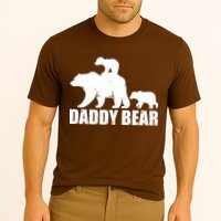 Daddy Bear With Twin Cubs Father's Day Cooling Performance Crew T-Shirt