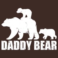 Daddy Bear With Twin Cubs Father's Day Cooling Performance Crew T-Shirt
