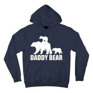 Daddy Bear With Twin Cubs Father's Day Tall Hoodie