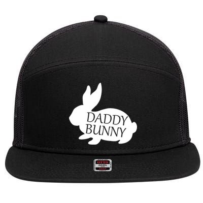Daddy Bunny 7 Panel Mesh Trucker Snapback Hat