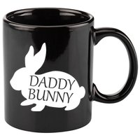 Daddy Bunny 11oz C Handle Ceramic Mug