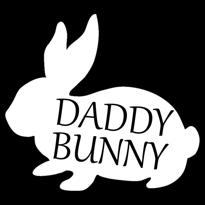 Daddy Bunny Drawstring Bag