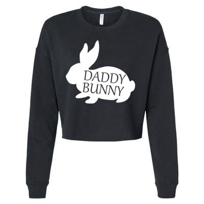 Daddy Bunny Cropped Pullover Crew