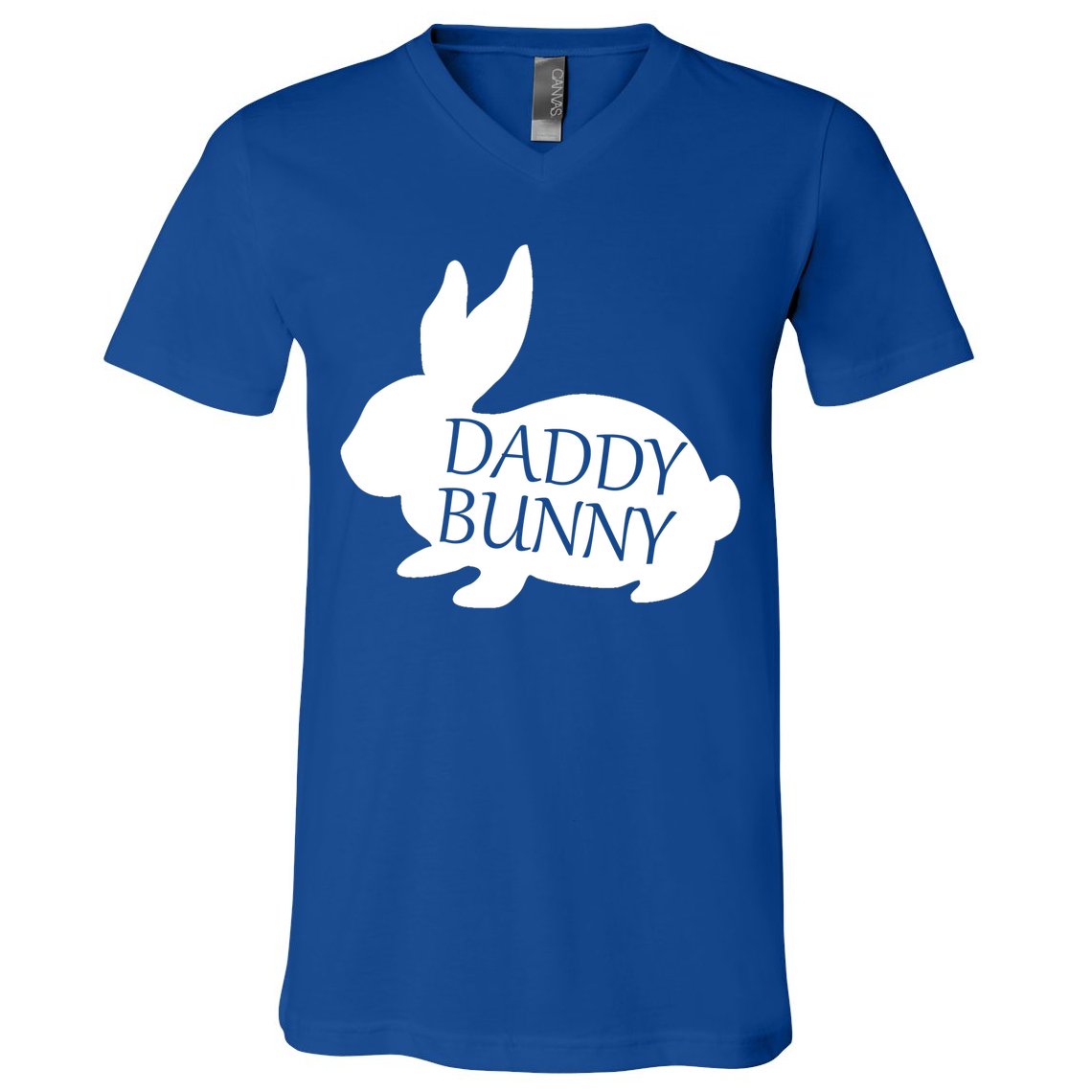 Daddy Bunny V-Neck T-Shirt