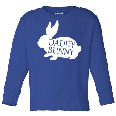 Daddy Bunny Toddler Long Sleeve Shirt